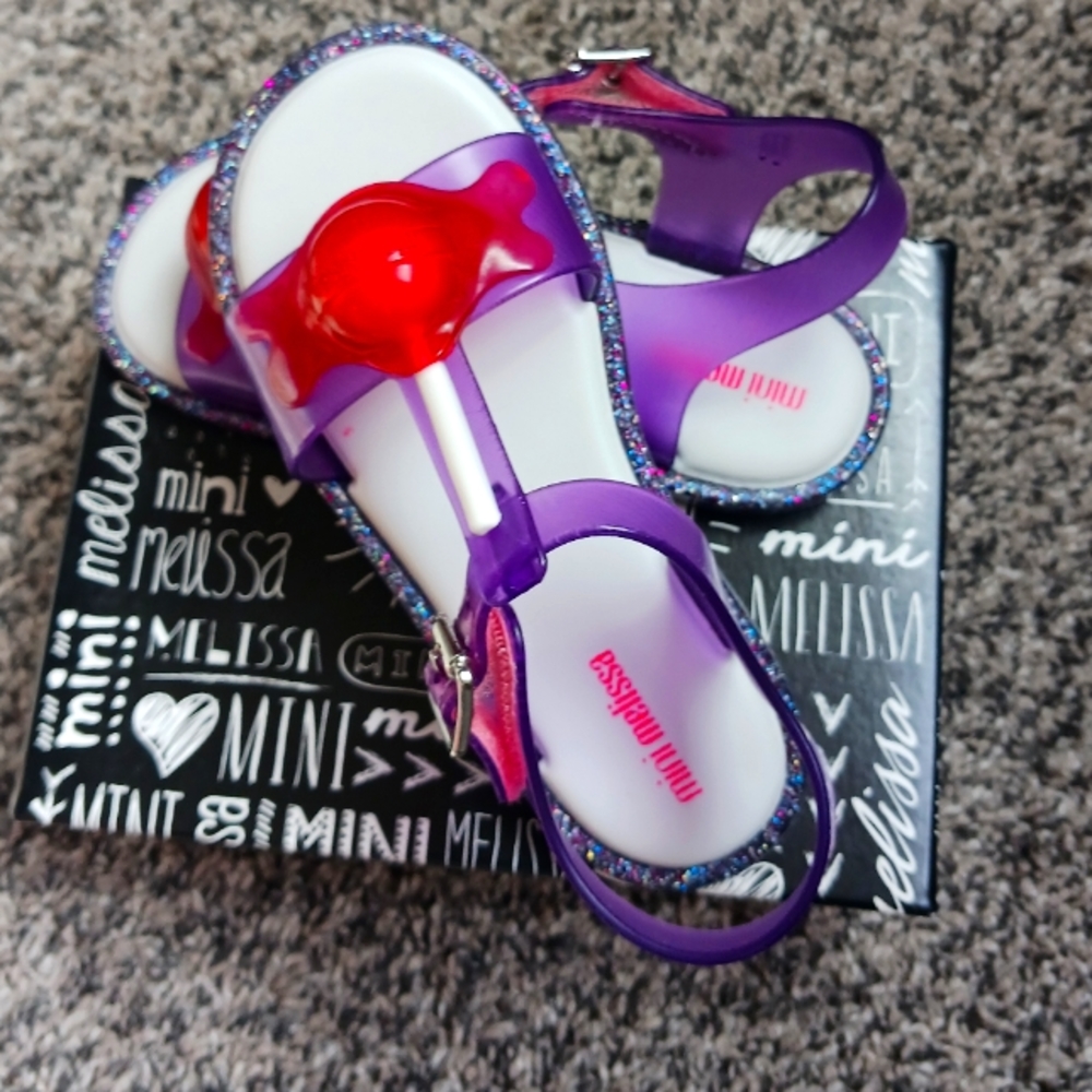 Mini Melissa Lollipop Girl Sandals